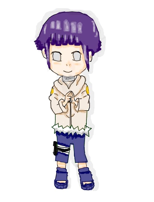 Hinata anime chibi
