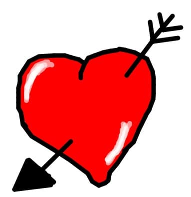red heart