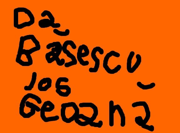 Basescu presedinte ,nu geoana