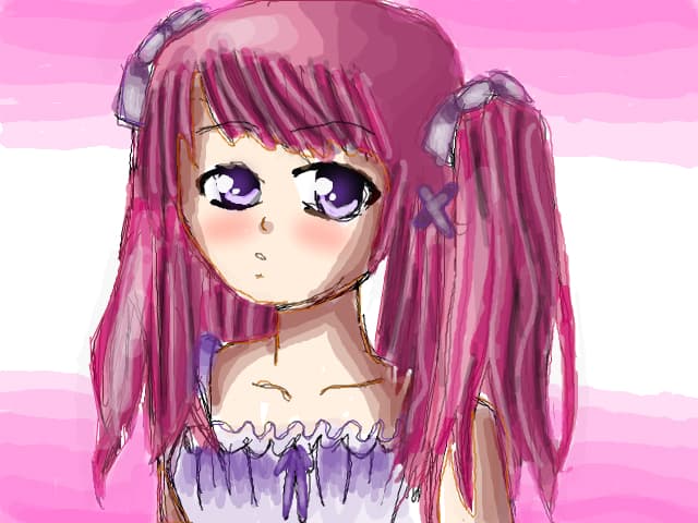 anime purple