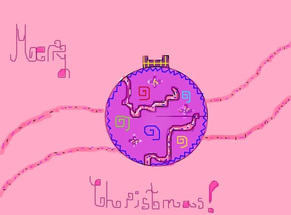 primul meu desen,merry christmas!!:D
