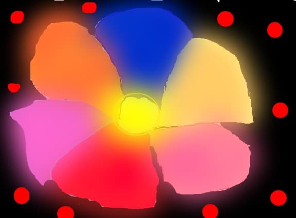 Rainbow Flower
