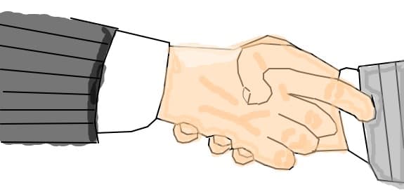 Shake Hand!