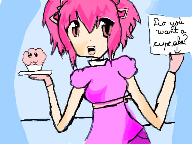 DO YOU WANT A CUPCAKE? :)
