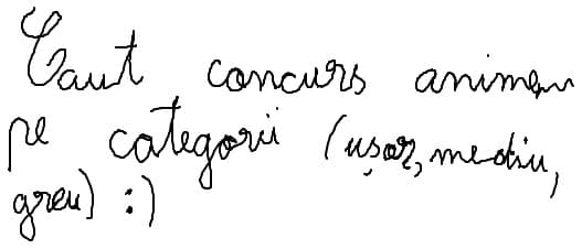 caut concur anime pe categorii