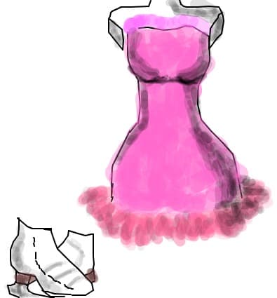 My dress for diana\'s ball