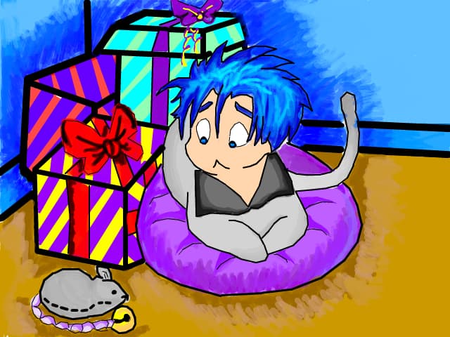 Grimmjow gets a present :X