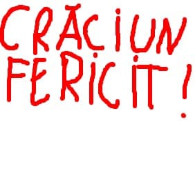 craciun fericit!