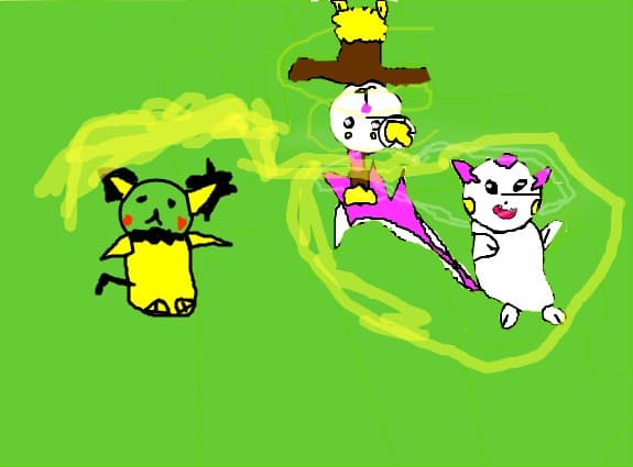 pichu buneary si pachirisu