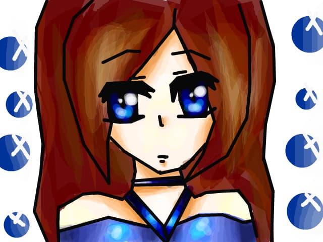 Anime girl(uitativa la profil)