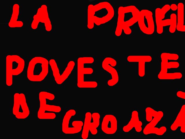 Poveste de groaza la prfil