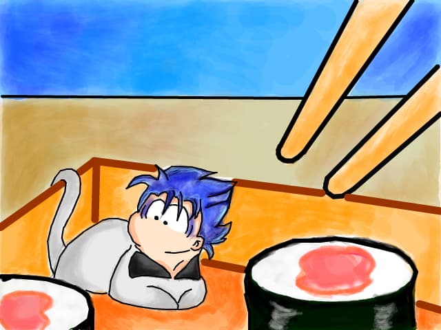 DON`T EAT CAT SUSHI