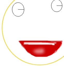 smiley mess