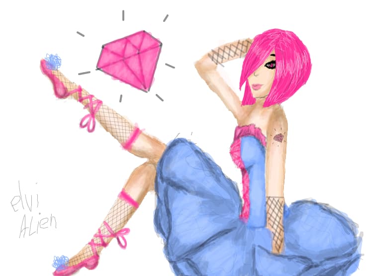 pink diamond for MisaMisa