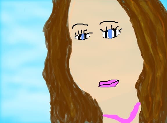 a girl