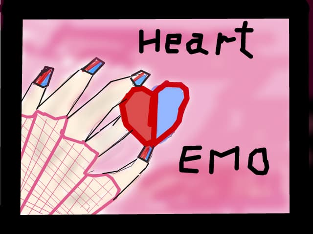 Heart emo!