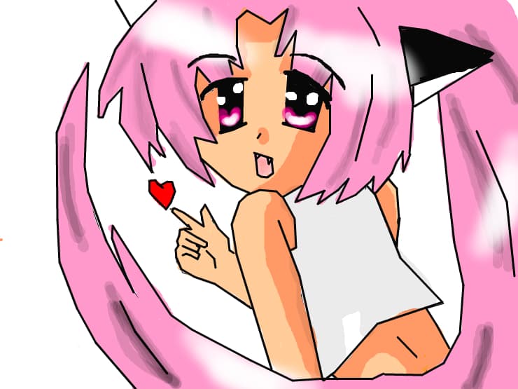 anime sweet cat