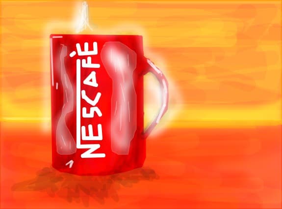 nescafe [plz voturi si comrntari macar cu desenul asta a ajung in top amatori ]