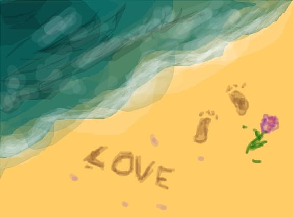 AT THE SEA..