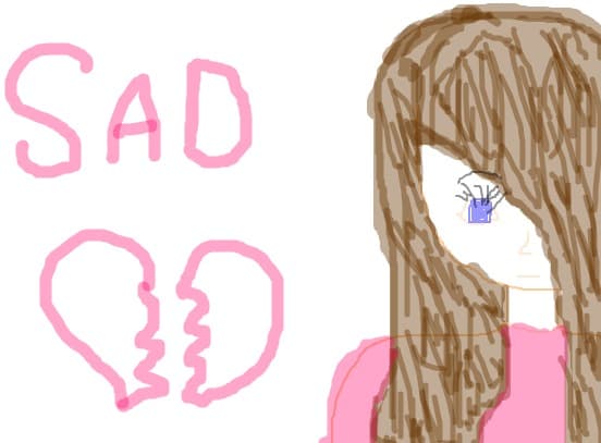 SAD girl