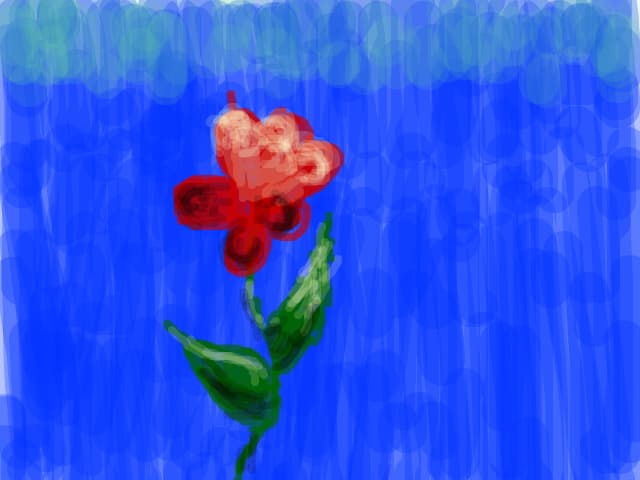 floare rosie