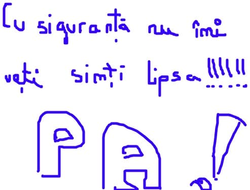 asa este sunt prea multi desenatori ji nu o sa simtiti lipsa nimanui