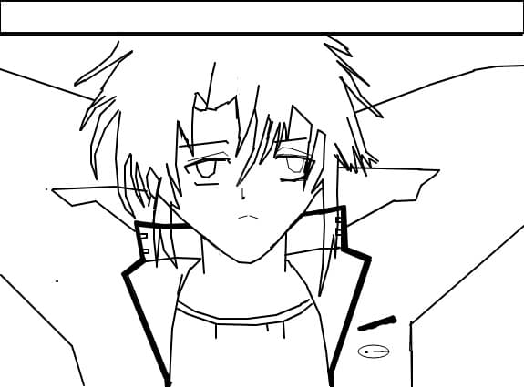 epic fail sketch of ayumu narumi... T-T