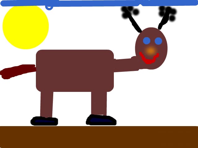 Un cerb