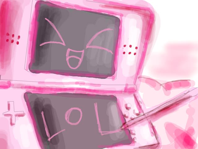 Cute Pink Ds ^w^