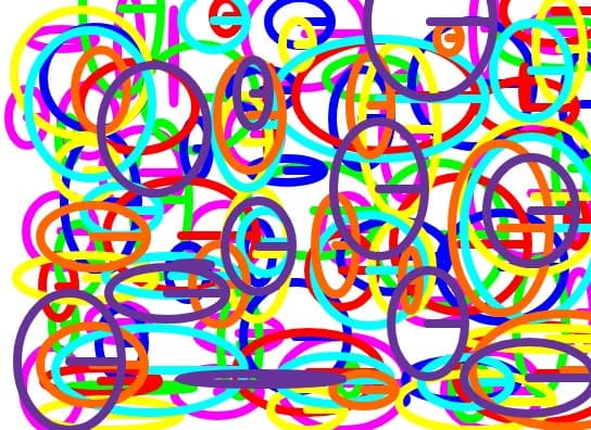cerculete  colorate