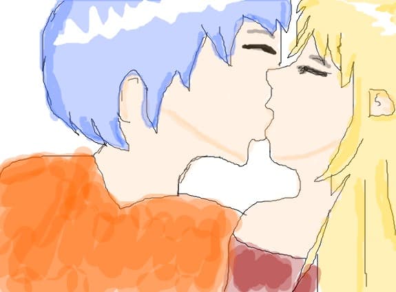 anime kiss