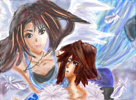 Thinking of you-Rinoa and Squall