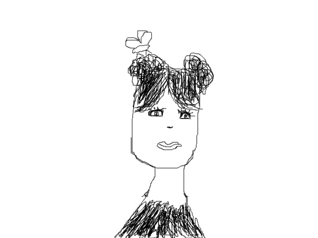 a girl