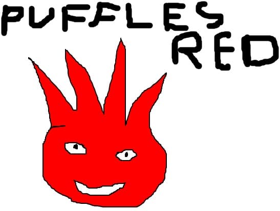 puffles red
