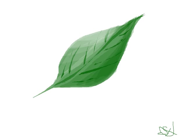 frunza verde