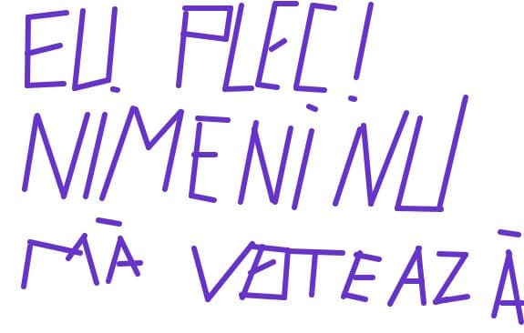 nimeni nu ma voteaza