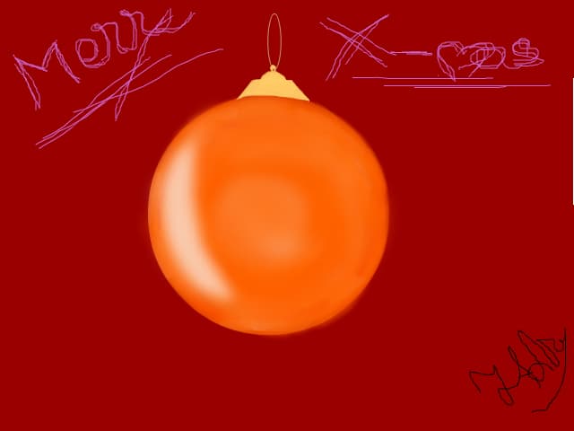 Un globulet Portocaliu