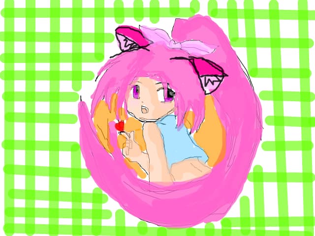 cute anime girl little