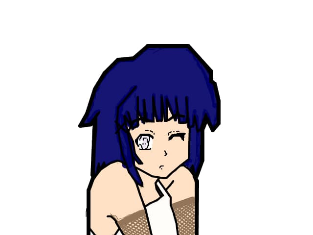 Anime-Hina(primul meu desen anime)
