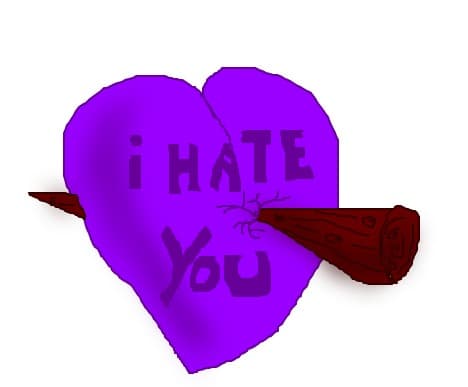 \'\'i hate you\'\'