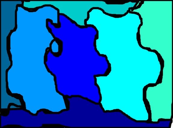 blue