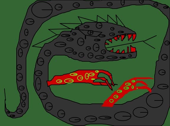 inchinativa la monstrul sarpe 3