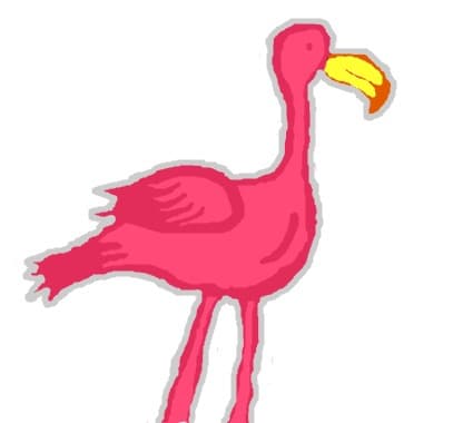 Pasare flamingo