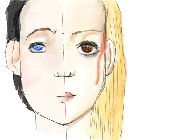 Dual portret (barbat si femeie)