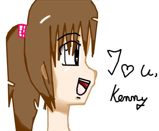 I love u,kenny...kenny din south park!cn se mai uita?