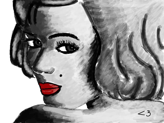 M is for Marilyn