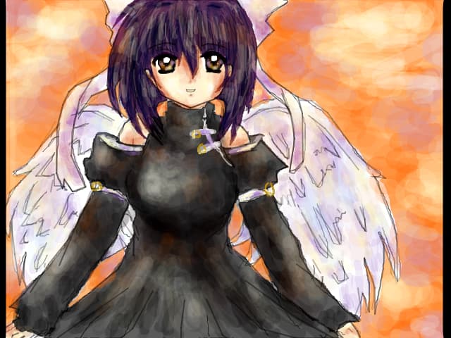 Anime Angel Sunset :D Happy new year de pe acum :))))