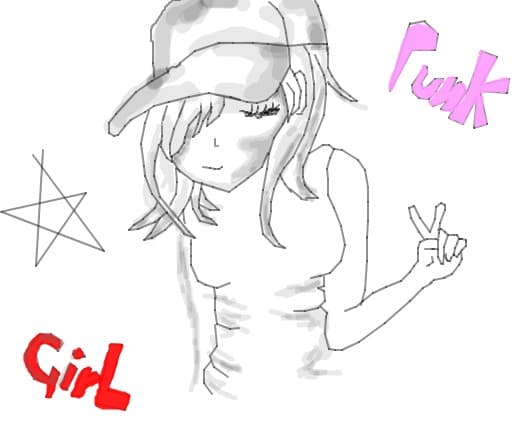 punk girl!