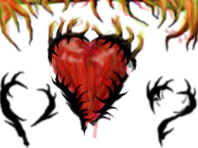 fire heart :D lol