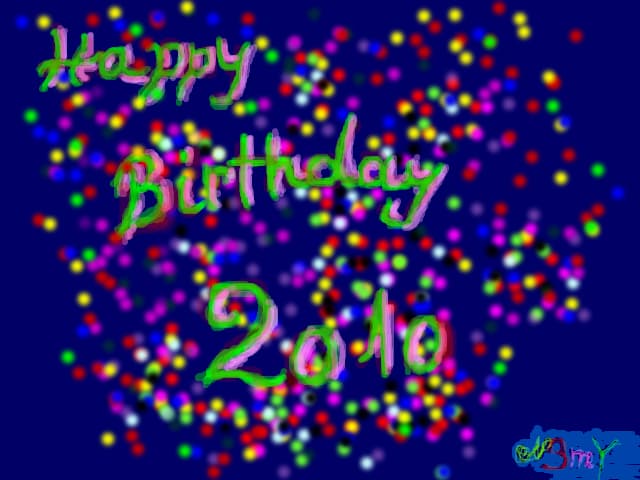 Happy Birthday 2010